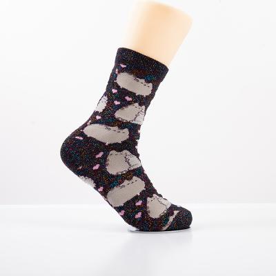 China Street Fashion Calf Letter Funny Socks Men Women Single Tube Unisex QUICK DRY Cartoon Mid Socks for sale