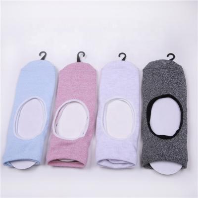 China Factory Customized Breathable Men's and Women's Non-slip Yoga Socks Non-Slip Invisible Socks for sale