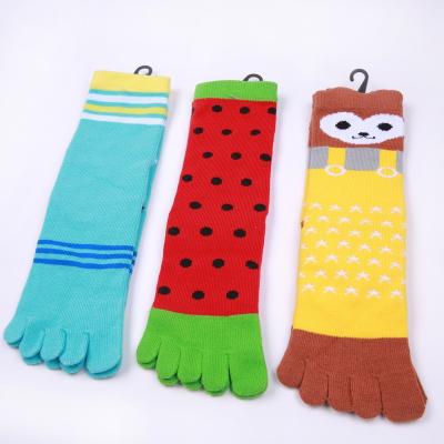 China Sporty Fashionable Japanese Design Five Finger Socks , Yoga Five Finger Socks for sale