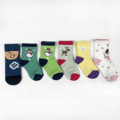 China Sporty Factory Outlet Cartoon Pattern Baby Socks Kids Socks for sale