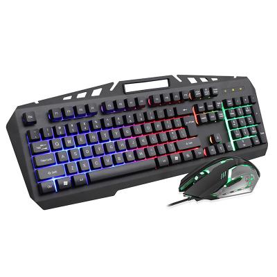 China NEW Waterproof Mechanical Keyboard and Mouse Wired Keyboard and Mouse Gaming Keyboard Combos for sale