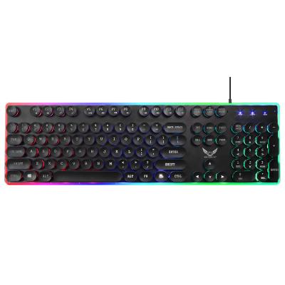 China 2022 Keyboard New Wired Keyboard KB202 104key USB Interface Wired Gaming Keyboard for sale