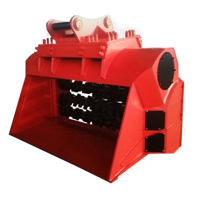 China High Quality Farms Bucket Excavator Rotating Screening Buckets Multifunction Excavator Hydraulic Screening Screening Bucket for sale