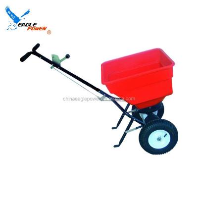 China High Efficiency 100 Pound Walk Behind Fertilizer Spreader With Best Price for sale