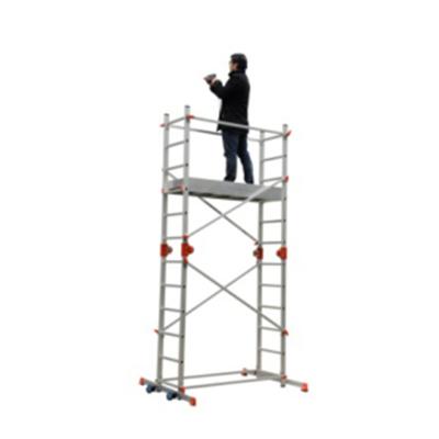 China Aluminum Universal Professional Folding Ladders Telescope Extension Ladder for sale