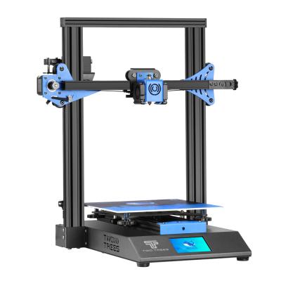 China Resume printing TWOTREES BLU-3 V2 2020 new large popular 3d printer jewelry prusa I3 3D printer for sale