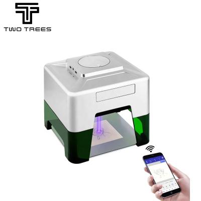 China Deep Warp 98x88mm, DIY Logo Design, Support Win Android IOS Engraving Mini Laser Engraver Machine Etching System for sale