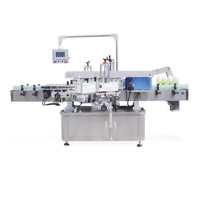 China Automatic Beverage Double Sided Stickers Labeling Machine For All Shapes Bottles for sale