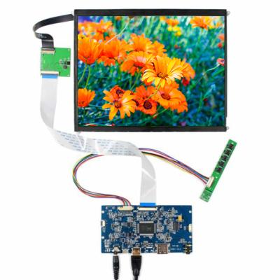 China Protective & Hotsell Tablet Computer 9.7 Inch LCD Display Module 2048*1536 2k Resolution LCD 51 Pins To HD-MI Power Board Kits For Industrial Or DIY for sale