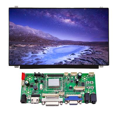 China Factory supply 15.6inch tft lcd panel 1366x768 resolution lcd screen computer thin type to 15.6inch monitor HD-MI board support for sale