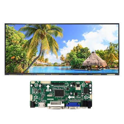 China 25 Inch LCD Display Screen 2560*1080 Industrial Landscape 2k Viewing With LVDS To HD-MI VGA DVI Power Board Kits For Industrial for sale