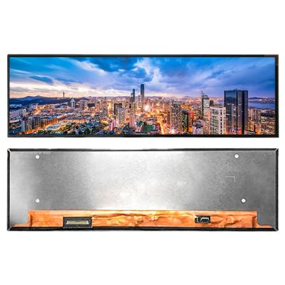 China 12.6 Inch 1920x515 IPS Backlight 12.6 Inch Wide Viewing Angle High Brightness Custom White Led LCD Display for sale