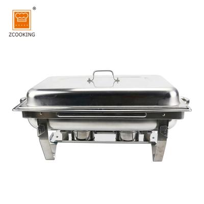 China Sustainable Stainless Steel Buffet Oven With Alcohol Heating Cooking Oven For Restaurant for sale