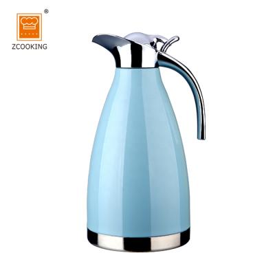 China Sustainable European Style 1.5L Stainless Steel Vacuum Flask Kettle / Thermos Flask for sale