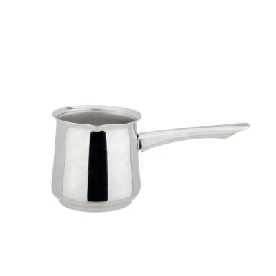 China Sustainable Milk Pot Coffee Warmer Set Hot Sale Stainless Steel Cookware Sets OEM And ODM Mirror Polishing Alone 1 Mm Bottom Inner And Outer for sale