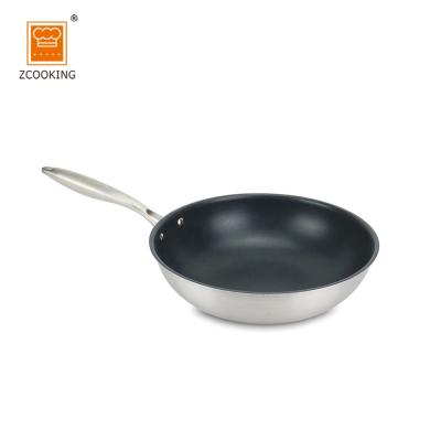 China Good quality viable wholesale fly aluminum nonstick pan for sale