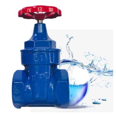 China The high quality and low price general knife gate valves produced by China valve suppliers have blue valve body and bonnet for sale