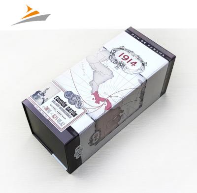 China China Recyclable Wholesale Any Size Customize Printed Rigid Paper Cardboard Magnetic Folding Box for sale