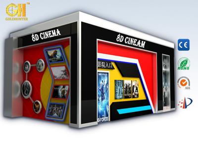 China Home 5D Movie Theater Hydraulic And Electric System With Special Effect for sale