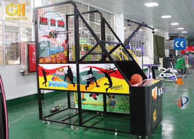 China Kids Coin Operated Game Machine Indoor Basketball Hoop With Scoreboard  for sale