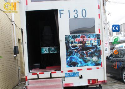 Chine Équipement mobile de camion de salle de cinéma de parc à thème de VR avec 2 3 4 6 8 9 12 sièges à vendre