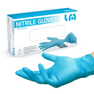 China Medical Exam/Lab/Surgical Medical Glov CE Medical Exam Hand Nitrile Glove Malaysia Food Processing/Food Supply Glov Disposable Nitrile EN Glove for sale