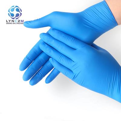 China Nitrile Factory Sell Disposable Mitts Nitrile Guanti Guanti Nitrile Guanti Waterproof Nitrile Glov Powder Free for sale