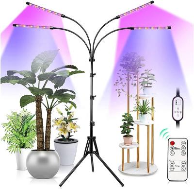 China Seed Starting Led Plant Tripod To Grow Light 5V 80 LED Plant Light Red Blue Warm White Led for sale