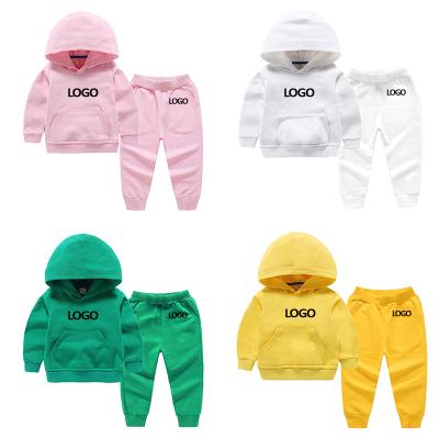 China Long Sleeve Kids Fall Clothing Toddler Boy Clothes Kids 2022 Custom Hoodie Set Toddler Two Piece Set Boys Autumn Kids Tracksuit clothing for sale