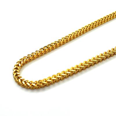 China Hip Hop Missjewelry Dubai Design Lobster Clasp Franco Necklace Gold Chain Gold Plated New for sale