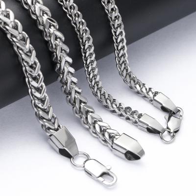 China Miss Jewelry 14K 18K Italy Dubai Hiphop Necklace Design New 925 Sterling Silver Gold Franco Chain For Men for sale