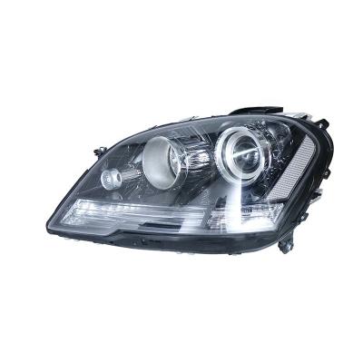 China Halogen Auto Light New Style Headlight W164 for Mercedes ML Headlamps 1648202559 1648202659 Black Cover Front light ML280 ML300 ML420 for sale