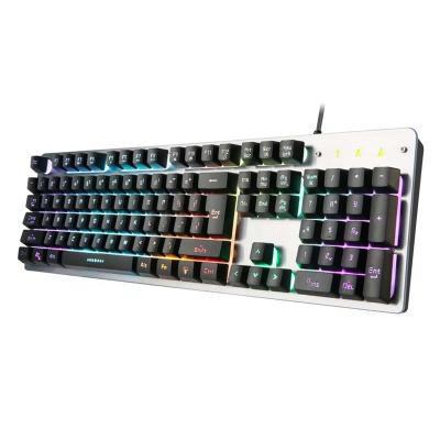 China Numpad Anti-Ghosting Wired RGB Backlit Blue Switches Gaming Keyboard For Gamer for sale