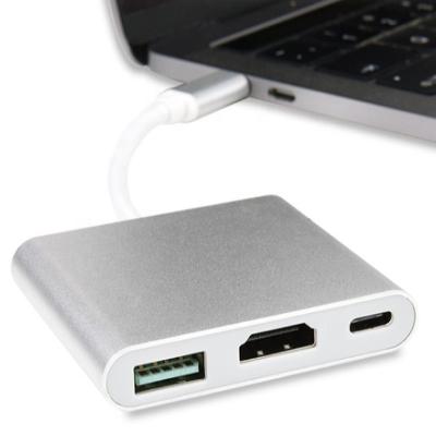 China Type-C/USB/HDM Enabled Type C Transfer Converter 3in1 Wholesale High Speed ​​Usb Devices Hub 4k For Type-C Laptop for sale