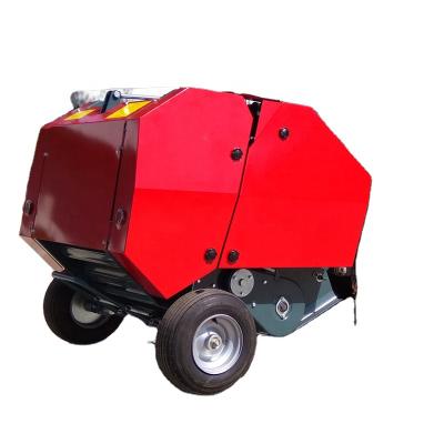 China Farm Tractor Functions Fine Continuous Wrap Machine Big Price Net Round Baler Best Quality For Farm for sale