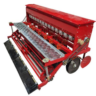 China Durable In Use Planter Vegetable Sowing 4 Wheel Tractor Machine Wheat Tractor Wheat Seeder For Farm for sale