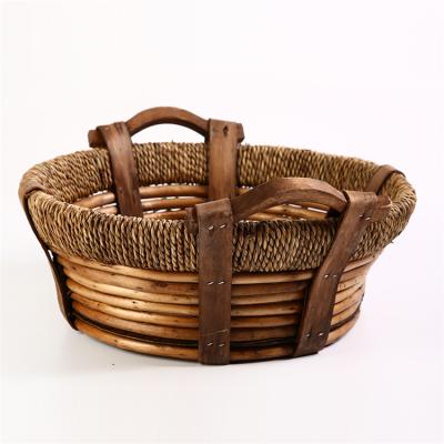 China Factory Price Viable Vegetables Basket Cheap Price Wicker Basket For Excellent Quality for sale