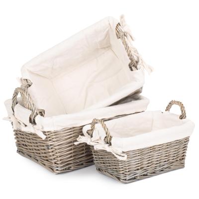 China China Basket Supplier Hand Woven China - Wholesale Cheap Price Willow Material Wicker Other Storage Woven Baskets for sale