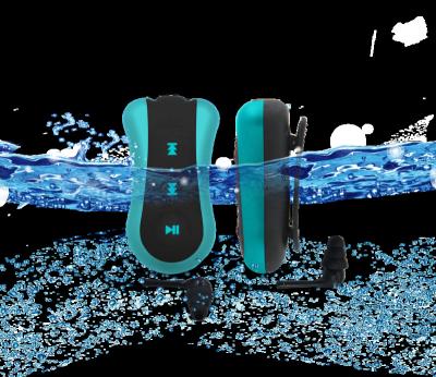 China Sports Clip A-112 Swimming Underwater 3 Meter Stereo Music Portable Music Player Waterproof MP3 Player for sale