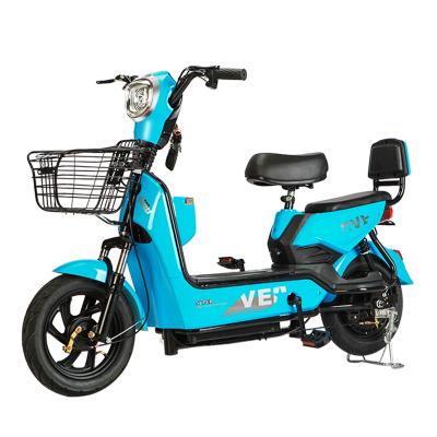 China Carbon Steel Electric Bicycle With 48V High Power Brushless Motor Electric City Bike for sale