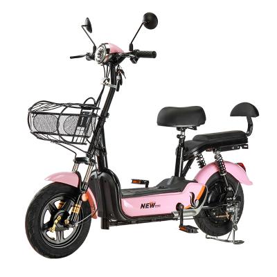 China From steel the 12A48V battery can be taken out separately to charge the electric bike for sale