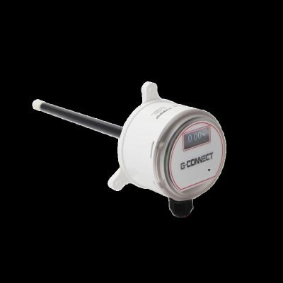 China Duct Mounted Air Speed ​​Transducer Wind Speed ​​Sensor Transmitter 522.XXD for sale