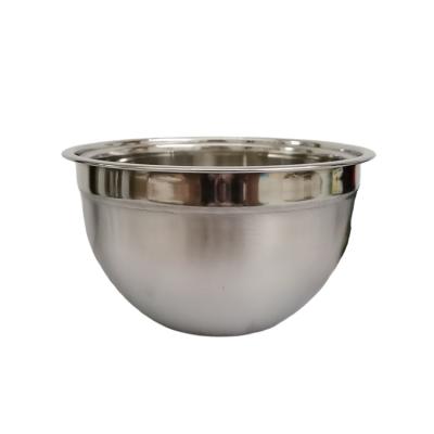 China Convenient Professional Supplier Ss201 With Silicone Stainless Steel Mixing Nesting Bowls Set for sale