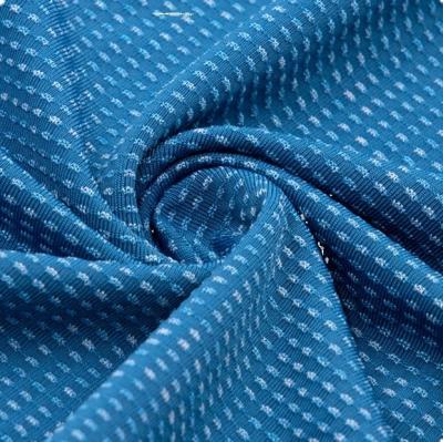 Cina in stock sportswear   fabric 86%Nylon 14%spandex jacquard fabric   for sportswear in vendita