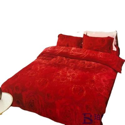 Chine Anti Coral Home Textile Fabrics Milk Velvet Single Sided Conductive Silk Flannel à vendre