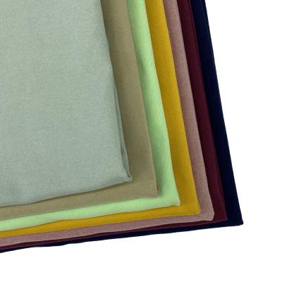 Chine Super Soft Plain Single Jersey Fabric Velvet Rib Fabric Elastic Double Sided à vendre