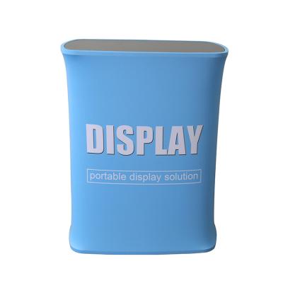 China Light Weight Customize Trade Show Exhibition Cheap Tension Fabric Display Counter For Sale for sale