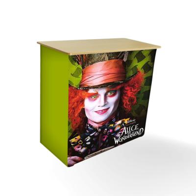 China Super Popular Portable Exhibition Trade Show Display The Pop Up Display Counter for sale