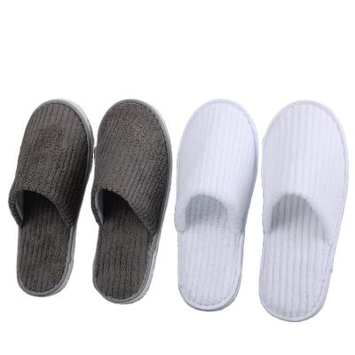 China Wholesale Hot Sale Coral Fleece Factory Fleece Slippers Hotel Amenities Supplier for sale