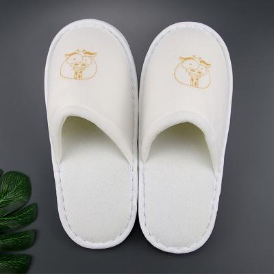 China New Design Cotton New Design Non-slip Unique Eva Hotel Children's Slippers Custom Logo Cotton for sale